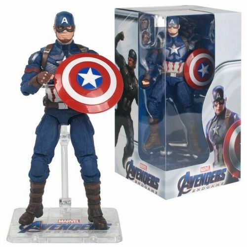 ZD Toys CAPTAIN AMERICA Avengers Endgame Action Figure Set Toy