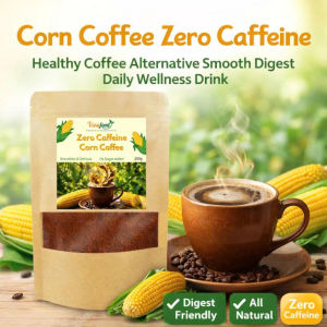 Corn Coffee Zero Caffeine | Healthy Coffee Alternative Smooth Digest Daily Wellness Drink
