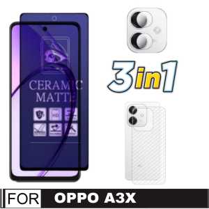 Promo Anti Gores Layar Ceramic Matte Oppo A3X Anti Blue Light Radiasi