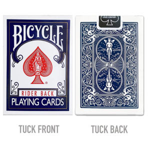 [A D]Bicycle Rider Back Playing Cards Standard Index Red Black Decks of Cards Premium Poker Cards for Blackjack Casino Family Games