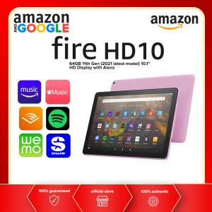 Amazon Fire HD 10 11th Generation Tablet with Alexa 10.1” HD Display 64GB (2021 model)