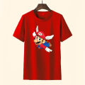 BAJU atasan kaos PD MARIO FLY  DEWASA ANAK UNISEX SIZE S-M-L-XL-XXL  - FASHION kaos HARGA SATUAN. 