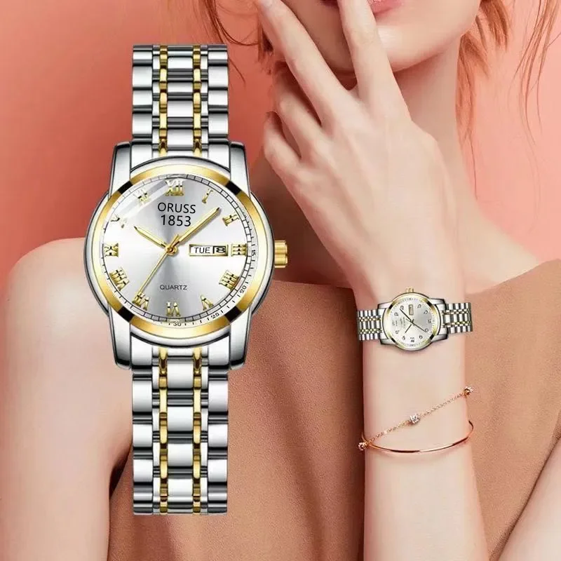 Hot Sale oruss Ladies Watch Original Pawnable 3ATM Waterproof