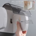 SG Gadget® No Drill Tissue Holder Roll Paper Rack Toilet Tissue Paper Roll Holder With Cover / for Bathroom Kitchen. 