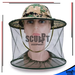 【Outdoors】หมวกเดินป่า หมวกตาข่าย หมวกกันยุง หมวกชาวสวนกันแมลงมีตาข่าย หมวกปีกลายพรางทหาร พร้อมส่ง กันผึ้ง ยุง และ แมลง