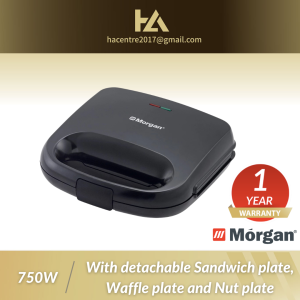 Morgan 3 in 1 Detachable Sandwich Maker MDM383 三明治机 Mesin Pembuat Sandwic