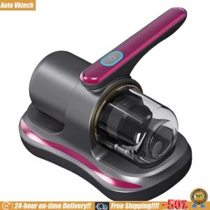 [Vktech]UV Mite Cleaner Strong Suction and Low Noise Anti Dust Mite Bed Vacuum Cleaner for Carpet Floor Sofa Bed Mattress