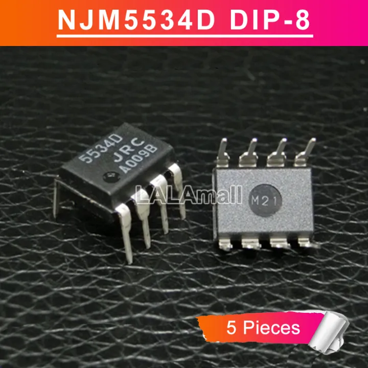 5 X Circuits Intégrés NJM022D DIP-8 - Neufs En Emballage D'origine - Marque JRC