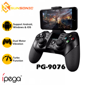 IPEGA PG-9076 Wireless BluetoothJoystick Game Controller with 2.4G USB Receiver For iOS Android PC