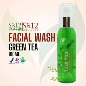 Best Product - SR12 Facial Wash Greentea 100ml Mencerahkan dan Membantu Mengatasi Jerawat Wajah BPOM