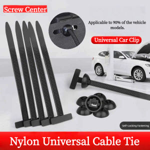 (Per Pack/20pcs) Zip Ties Nylon Universal Cable tie BucklesThrough Pins Car Repair
