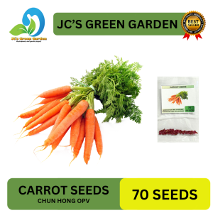 VALUE PACK (70 SEEDS) - CARROT SEEDS/F1 HYBRID/HIGH YIELDING/EASY TO GROW/FOR GARDEN
