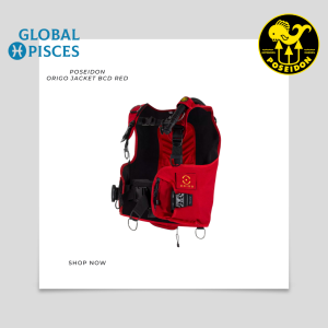 POSEIDON Origo BCD High-End Buoyancy Control Device for Scuba Diving High Performance BCD