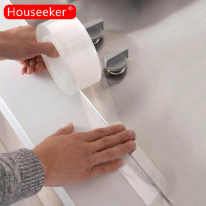 Houseeker Cuộn băng dán bồn rửa chén/ tường nhà tắm dhống nước chống ẩm bằng acrylic-INTL