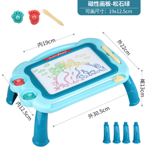 Magnetic magic slate writing board Toddlers Kid Children Drawing Board Sketchpad Table with stand