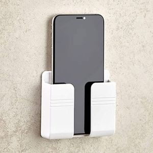 Wall Fixed Mount Holder Mobile Phone Charging Stand Lazy Hanging Bedside