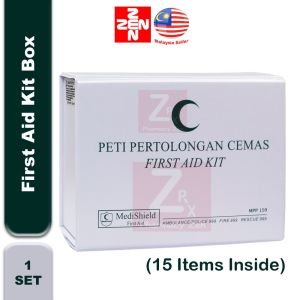 ready stock-hot sale First Aid Kit Set Emergency (15 items)(17cmX13cmX4.5cm)