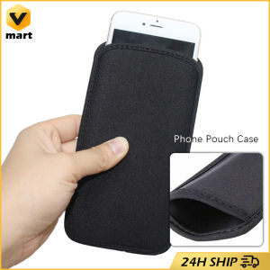 Phone Pouch Elastic Hanging Bag Phone Pouch Zippered Cover for IPhone 12 for IPhone 12 Etc. Cell Phone Neoprene Protective Universal Phone Bag Case Cover for IPhone 14 13 12 11 XR 8 Plus/Xiaomi/Huawei/Samsung Galaxy Note 9