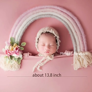Baby Photoshoot Props Playroom Nursery Room Decoration Infant Photography Props Rainbow Decoration Rainbows Photo Props