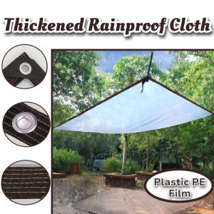 Thickened Rainproof Cloth Plastic PE Film Transparent Shade Cloth Waterproof Cover Tent Rain Tarp