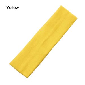 GORGE 1PC Fashion for Women Fitness Yoga Hair Bands Solid Color Elastic Sports Headbands