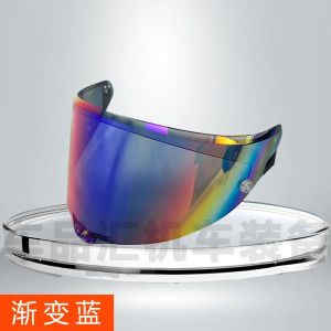 For PISTA Corsa GPRR Helmet Mirror Night Vision Aurora Color Anti-fog Day and Night