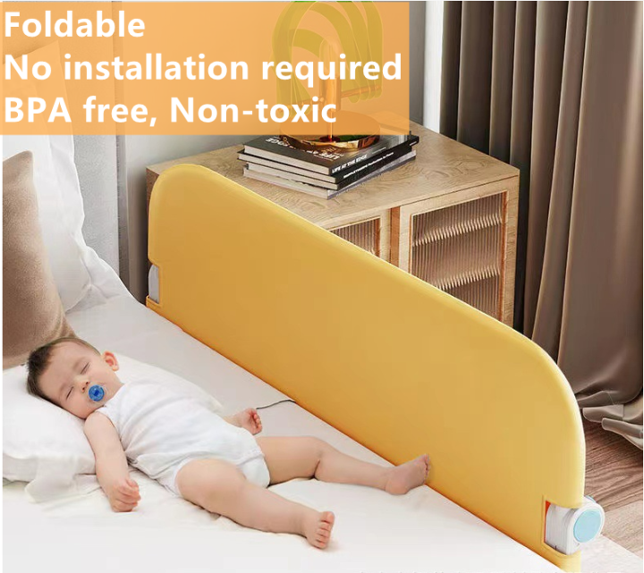 "SG SELLER" Toddlers & Infants Kids Bed Safety Guard 1.2X0.6MRail Baby