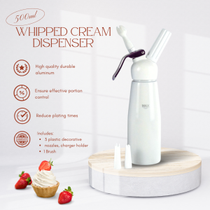 Professional Whipped cream dispenser