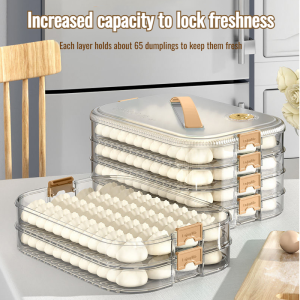 Dumpling Crisper Unbreakable Skin Anti-drip Adjustable Easy to Clean Lightweight High Temperature Resistance