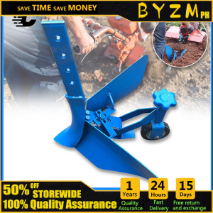 (COD+ Local Seller)Micro Tillage Machine Rotary Cultivator Opener Furrow Plough Adjustable Walking Multifunction Small Orchard Fertilization Digging the Trench