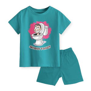 Setelan Kaos Celana Pendek Anak Laki-Laki Perempuan Terbaru