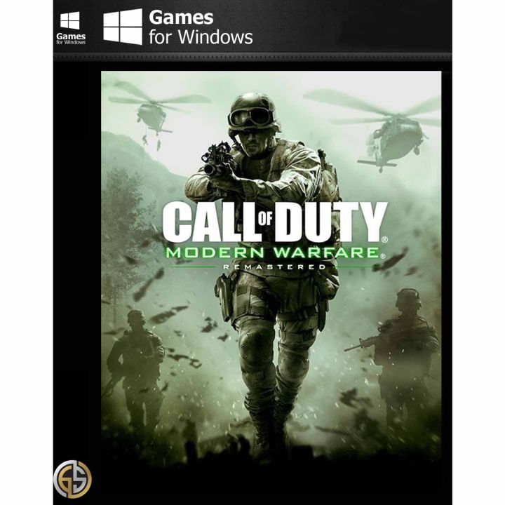COD Modern Warfare Remastered PC Game (for Gaming Laptop or Desktop