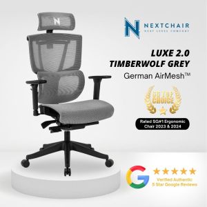 NextChair LUXE 2.0 – Premium Ergonomic Mesh Office Chair