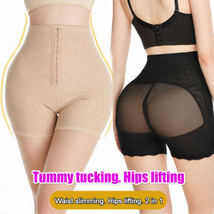 High Waist Flat Belly Shaping Panties Tummy Control Shapewear Breasted Tummy Butt Lift Pants