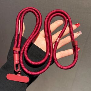 VEROM หัวเข็มขัดหมุนได้ สายคล้องโทรศัพท์มือถือ เชือกสำหรับแขวน คลิปโลหะแบบหนีบ โซ่สะพายข้างสำหรับโทรศัพท์ สากลสากลสากล สายคล้องคอ ชายหญิง