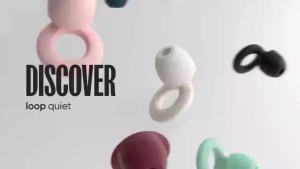 Circular silent earplugs for silicone earplugs for comfortable swimming in ear noise reduction and sound insulation earplugs