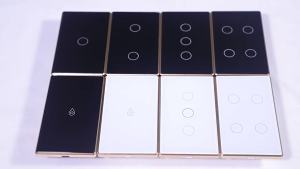 American Standard Australian Regulation WIFI Smart Switch Aluminum Alloy Frame Smart Switch Supports Single Live Wire Tuya Smart Switch