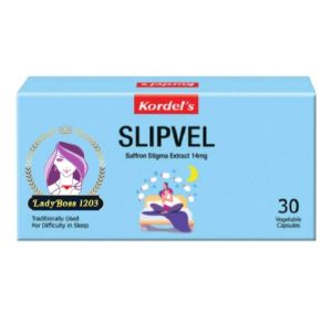 Kordels Slipvel [Saffron Stigma Extract 14mg] (30 veg caps)