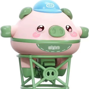 Automatic Balancing Pig Toy Tumbler Unicycle Self-balancing Car Tightrope Electric Birthday Gift Childrens