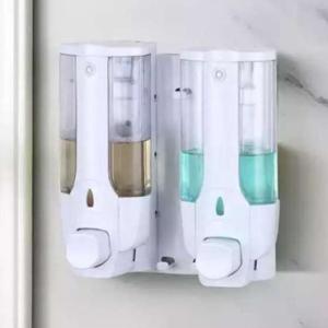 Dispenser Sabun Cair DOUBLE with Key Lock Tempat Sabun Cair DOUBLE