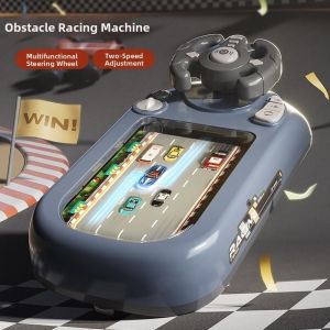 W0AGZ4J2 432114cm Kids Toy Racing Car Arcade Green Grey Plastic Play Console Game  Console Puzzle Desktop Toys for Boys and Girls