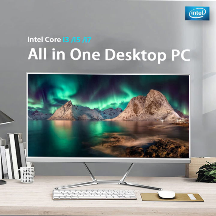Latest Pc Model 2025 NEW Latest Ultra Slim All in One Desktop Pc (22inch/24 inch) 3 ...