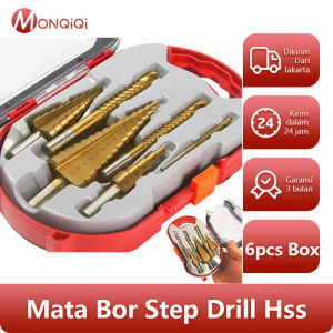 6 PCS Mata Bor Step Drill HSS Titanium Coated: Solusi Pekerjaan Anda