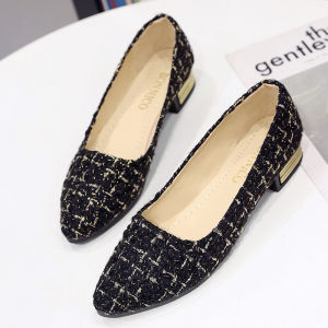 Free Shipping Plus-Size Flats 2026 New Collection WomenS Versatile Pointed-Toe Flats Soft-Soled Non-Slip Suitable For All Seasons WomenS Work Shoes