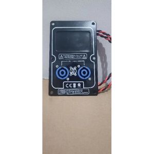 PLAT BESI BOX SPEAKER 2 LUBANG 14.5 x 9CM SOCKET SPIKON SUDAH DI RAKIT DGN KABEL ULIR 2X1.5MM 75CM SIAP PAKAI