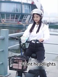Tires E-Bike with Backrest Rechargeable Waterproof Strong power Resistan Electric Motorcycle