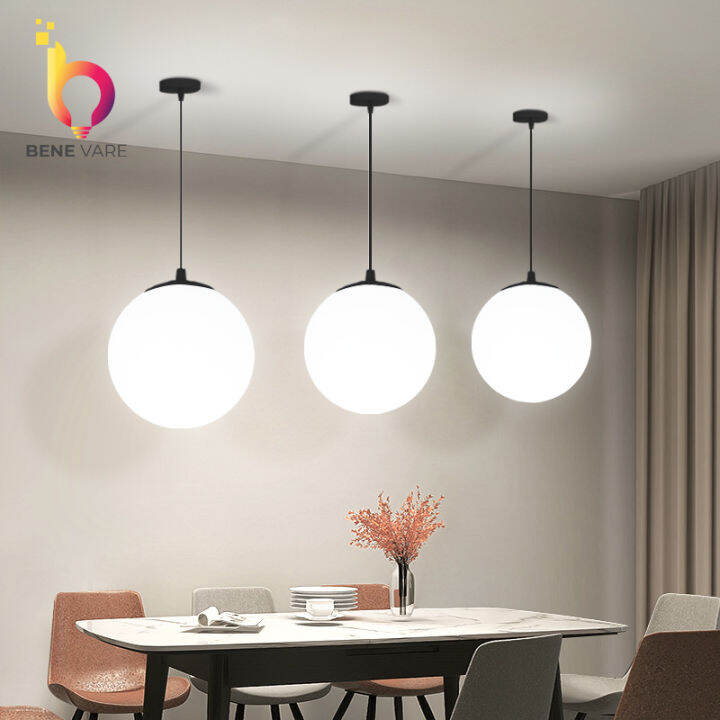 White ball deals ceiling light