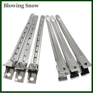 Blowing 10Pcs Chăm Sóc Tóc Clip Thép Không Gỉ Làm Tóc Sectioning Clip Kẹp Cho Làm Tóc Công Cụ