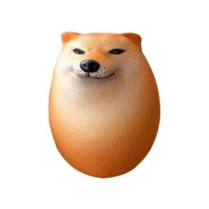 Stress Relief Toy for Adult Hand Squeeze PU Shiba Dog Toy Squeeze Fidgets Pinch Toy Children Office Goodie Bag Fillers