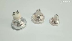 10PCS Halogen Spotlight Bulb 2800-3200K 20W 35W 50W 220V 12V Dimmable Spotlights GU10 MR16 MR11 30° Beam Angle Glass Housing 2pins Living Room Lights Long Lifespan Decorative Bulbs